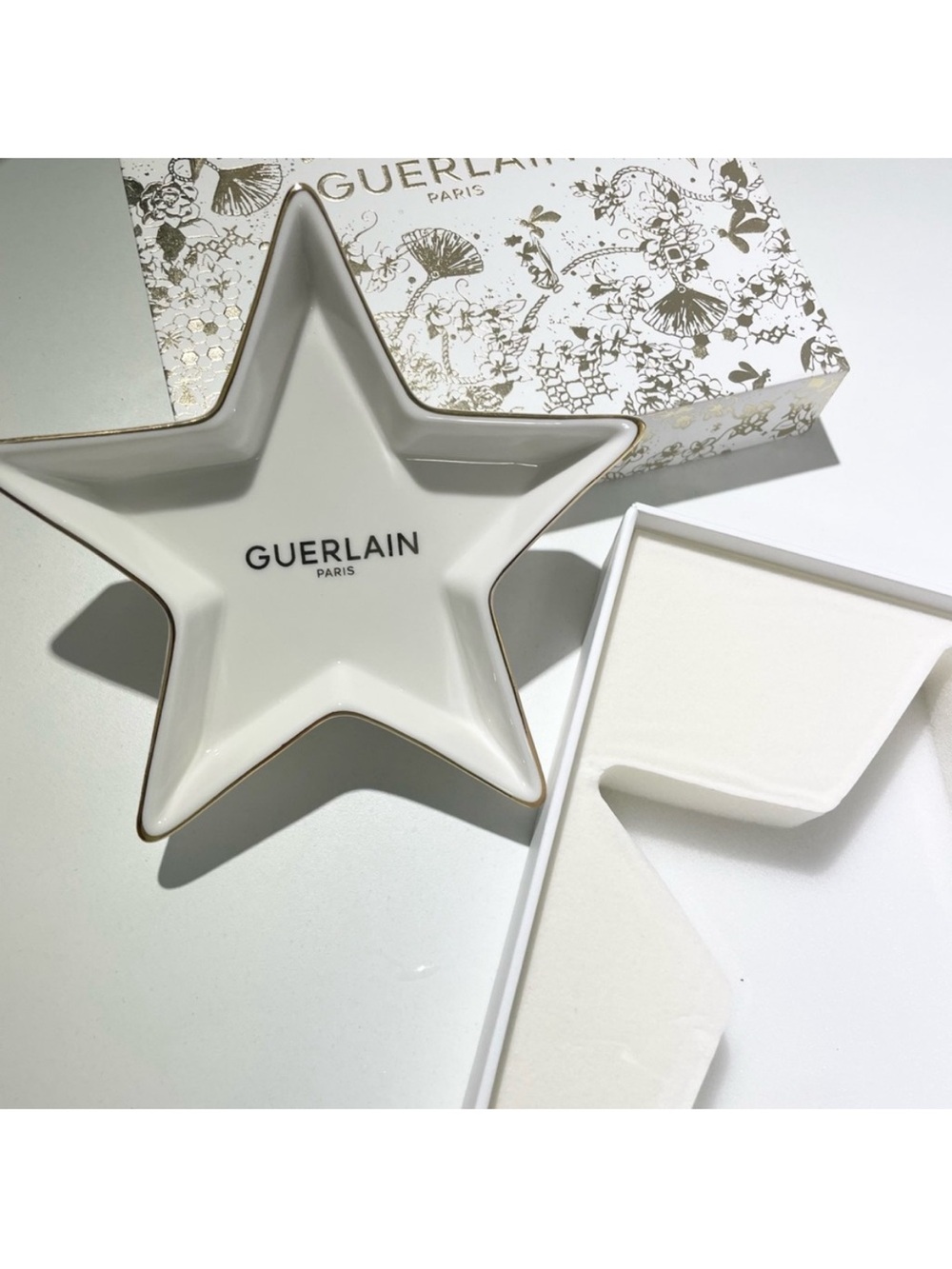 Guerlain gift ceramic Star-Shaped plate